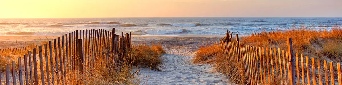 Bethany Beach at Sunset